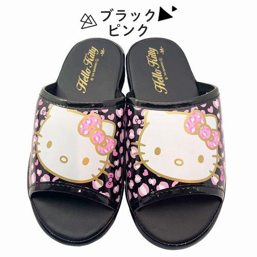 sanrio（サンリオ） ハローキティ コンフォートサンダル ヒョウ柄