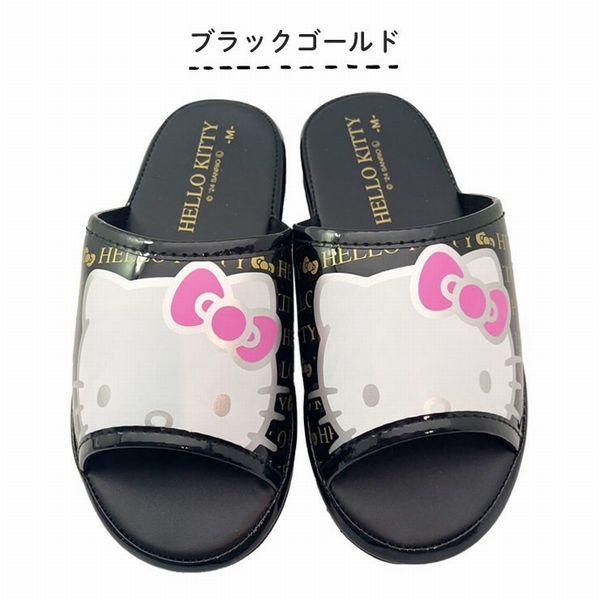 ハローキティ コンフォートサンダル ロゴ柄 レディース スリッパ サンダル 靴 室内履き サンリオ 4251 | sanrio | 02