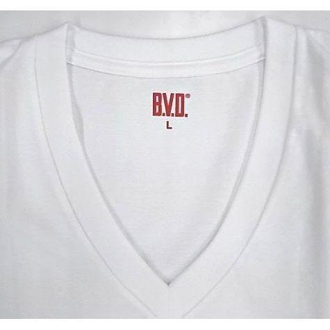 ＢＶＤ 2枚組 Ｖネック シャツ Ｔシャツ 吸水速乾 メンズ お買い得 紳士 肌着 インナ | B.V.D | 02