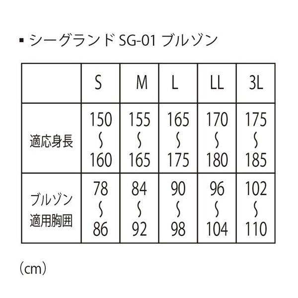 日本製 水産かっぱ レインウェア シーグランド SG-01 ブルゾン ジャケット ジャンバー 水産 合羽 マリンウェア 防水 メンズ 漁業合羽 漁師 弘進ゴムの画像
