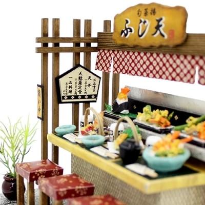 天ぷら屋 ビリーの手作りドールハウスキット てんぷら ビリー ドール