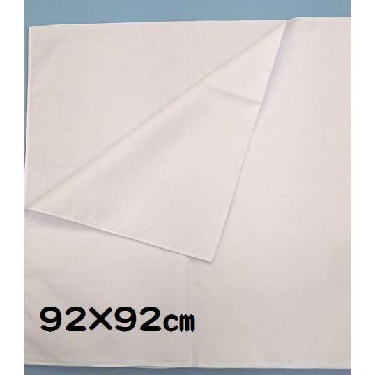 白 四角巾 風呂敷 四角布 作業用 大サイズ 92×92cm 日本製 白 四角巾 風呂敷 四角布 作業用 大サイズ 92×92cm 日本製