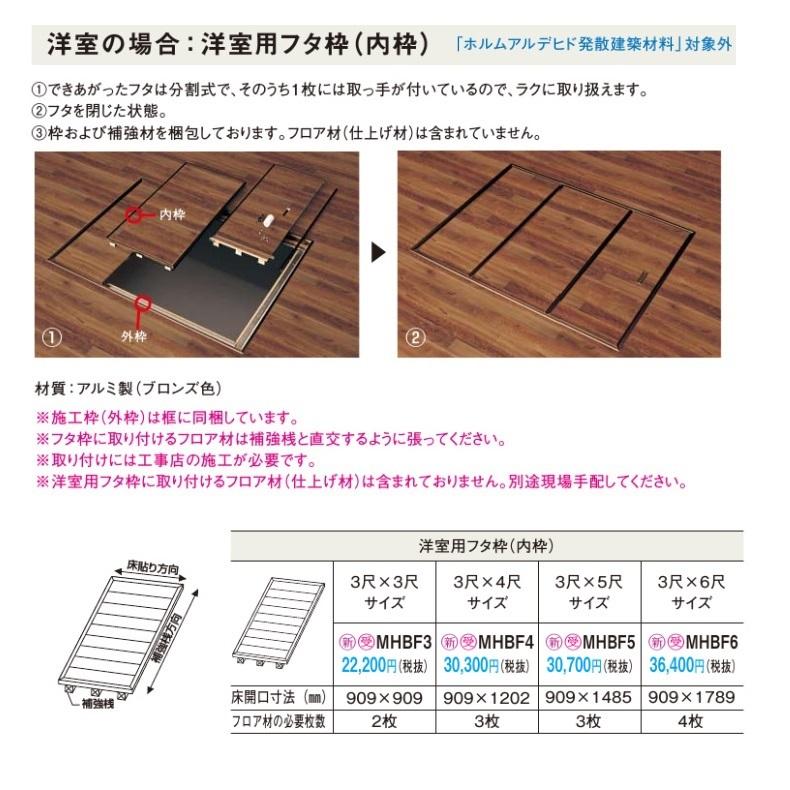 パナソニック　堀座卓洋室用フタ枠