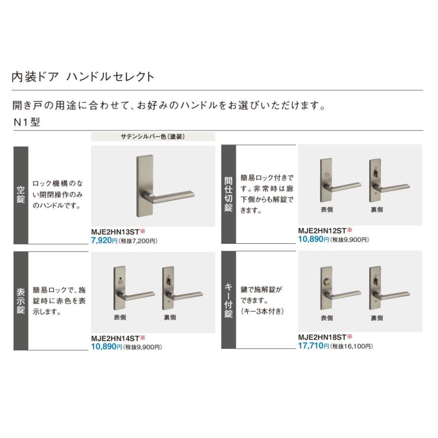 Panasonic（パナソニック） ベリティス 内装ドア部材 レバーハンドル