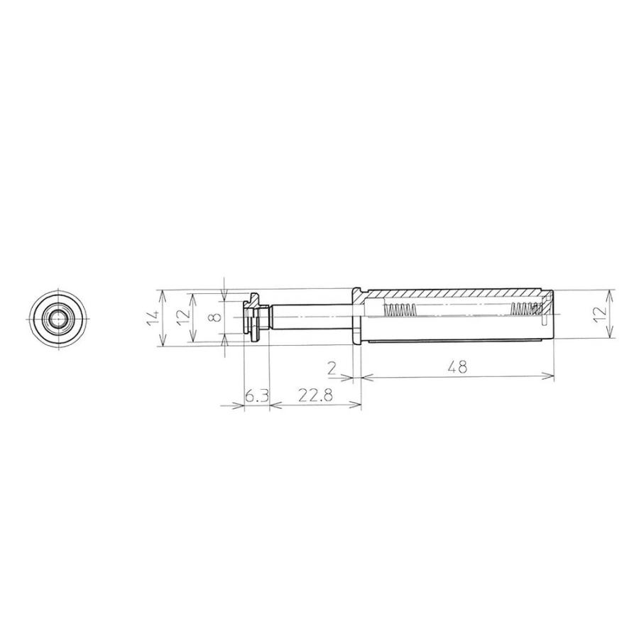 P-622 ノダ NODA クローゼット ピボット用 クローゼット ガイド