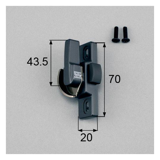 Lixil トステム クレセント小 左用 窓 サッシ 部品 鍵 錠 azc01l 建材と住設のshop Sz ヤフー店 通販 Yahoo ショッピング
