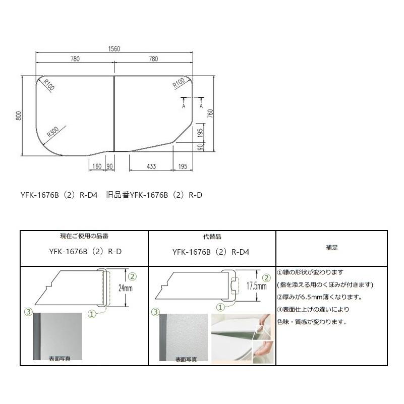 LIXIL（リクシル） INAX LIXIL リクシル浴室オプション 風呂保温組フタ
