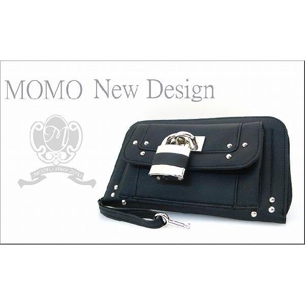 アウトレット MOMO 南京錠付き長財布 新品 あすつく｜shoptake｜04