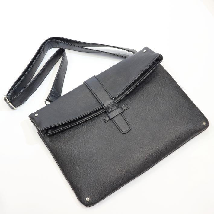 Maturi マトゥーリ クラッチバッグ ショルダーバッグ ビジネス A4サイズ 革 2way MT-37 BLACK ブラック【送料無料】 Maturi マトゥーリ】クラッチバッグ ショルダーバッグ ビジネス A4