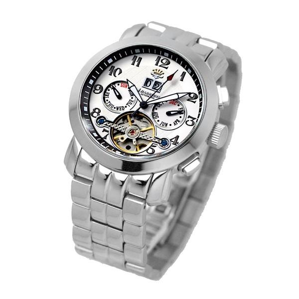 J.HARRISON ジョンハリソン 腕時計 メンズ 多機能付 ビッグテンプ 自動巻＆手巻き JH-008WW (49) |  | 01