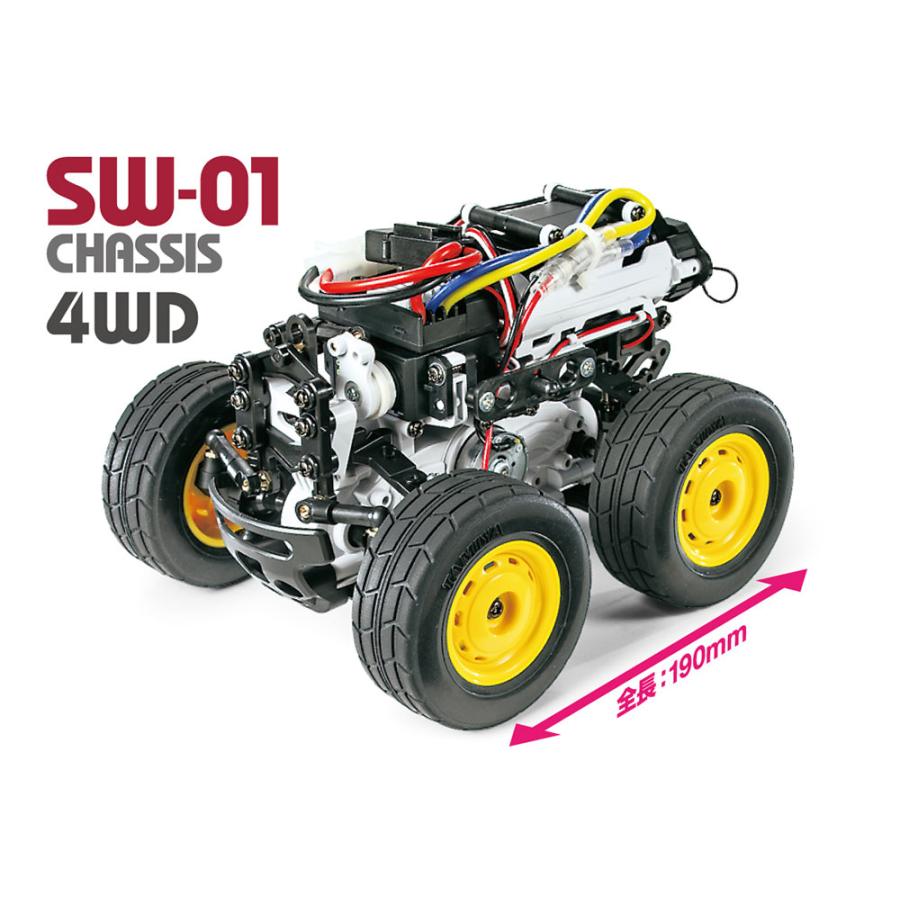 タミヤ 1/24 コミカルウイリー ランチボックスミニ ( SW-01シャーシ） タミヤ 1/24 コミカルウイリー ランチボックスミニ （組立キット）（SW