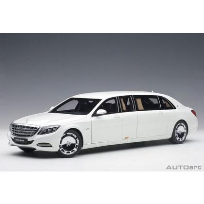 AUTOart 1/18 メルセデス・マイバッハ S 600 プルマン （ホワイト） ◆76296