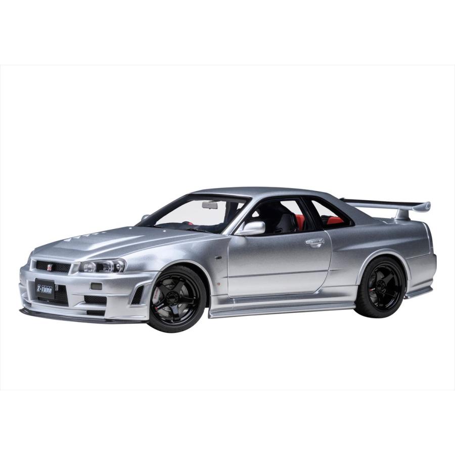 AUTOart 1/18 ニスモ R34 GT-R Z-tune （Z-tune シルバー） 77461