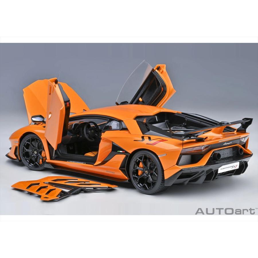 ハッピー　AUTOart 1/18　ランボルギーニ　アヴェンタドール AUTOart 1/18 ランボルギーニ アヴェンタドール SVJ （マット