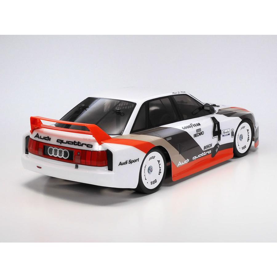 タミヤ 1/10 RC アウディ 90 クワトロ レーシング (TT-02 シャーシ) Item58744の画像
