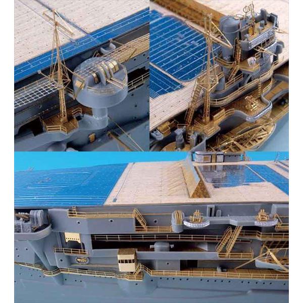 テトラモデル 1/350 日本海軍 空母 加賀(F社)用 エッチングパーツ