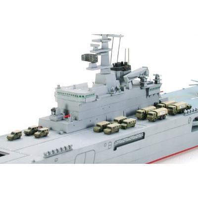 タミヤ 1/700 海上自衛隊輸送艦 LST-4002 しもきた（艦載車付き