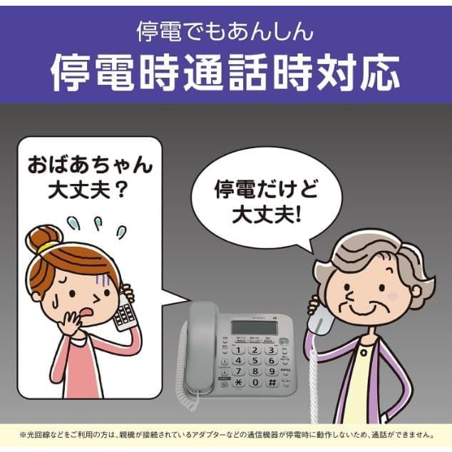 パナソニック 【子機3台付き】 デジタルコードレス電話機 VE-GD28DL-S 