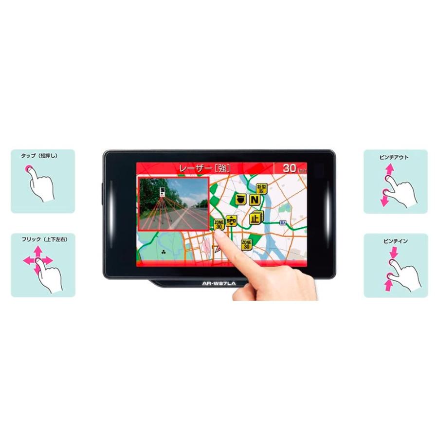 セルスター セーフティディテクター レーザー光受信対応&GPS搭載 AR