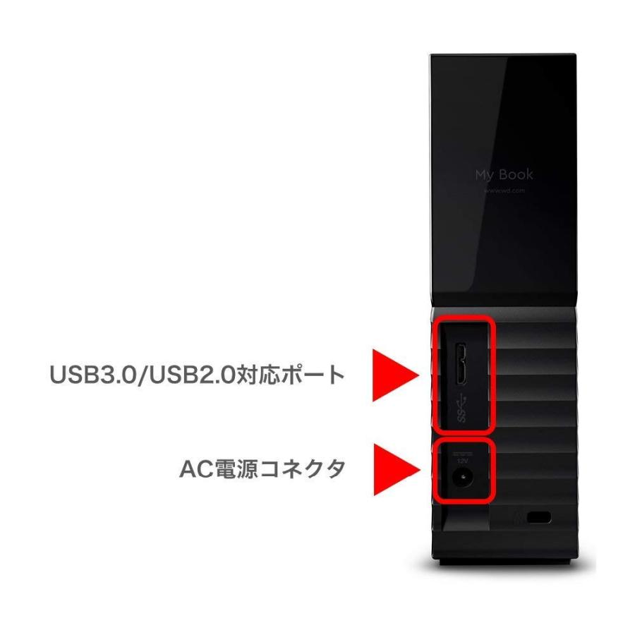 WD デスクトップHDD 4TB USB3.0 暗号化 パスワード保護 バックアップ