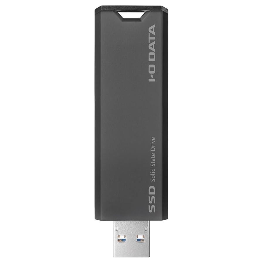 IO-DATA SSPS-US1GR 超小型&高速転送のスティックSSD 1TB 灰色×黒色 