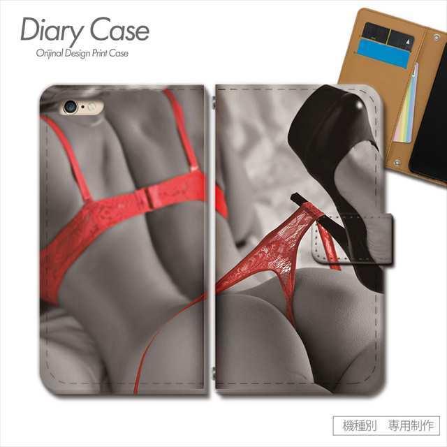 スマホケース PHOTO 女性 セクシー 下着 手帳型 全機種対応 携帯カバー iphone16e Xperia AQUOS GALAXY iphone16 d018501_02 | 