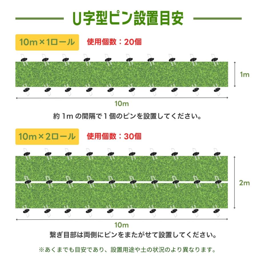 防草シート ピン 固定 セット シート押さえ 杭 15cm スチール 防草シート ピン 固定 セット シート押さえ 杭 15cm スチール