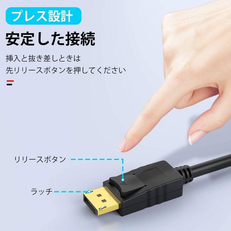 Displayport to HDMI 変換 アダプタ 金メッキ コネクタ