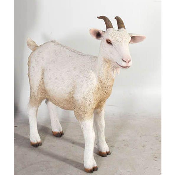 【送料込み】【古材⑪　農民具パーツ・部材　アート オブジェ】 Goat 🎋 fr100044 【杉材】 『動物園オブジェ アニマルオブジェ 店舗