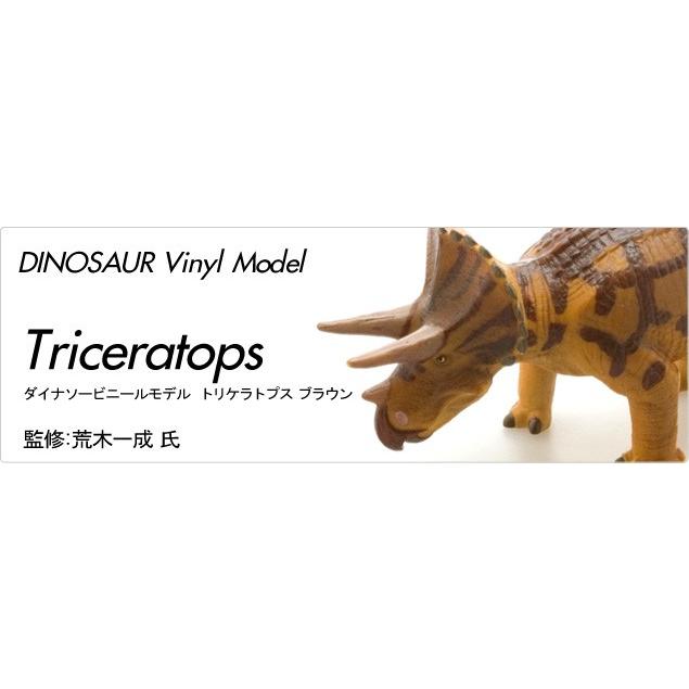 恐竜 トリケラトプス ビニールモデル 親子セット p-61222 恐竜 トリケラトプス ビニールモデル 親子セット p-61222
