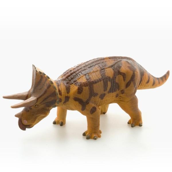 恐竜 トリケラトプス ビニールモデル 親子セット p-61222 恐竜 トリケラトプス ビニールモデル 親子セット p-61222