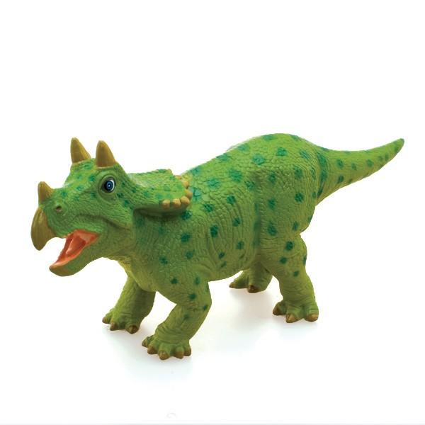 恐竜 トリケラトプス ビニールモデル 親子セット p-61222 恐竜 トリケラトプス ビニールモデル 親子セット p-61222