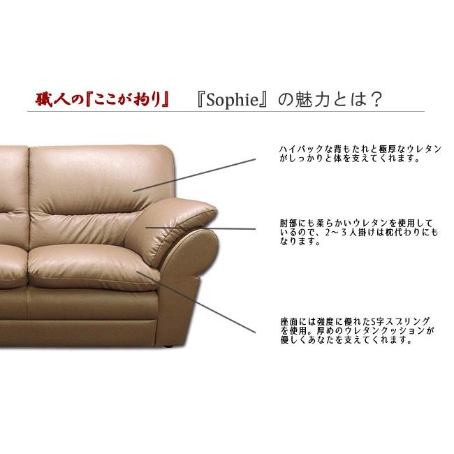日本製　ソファ 1人掛け　ソフィー1P