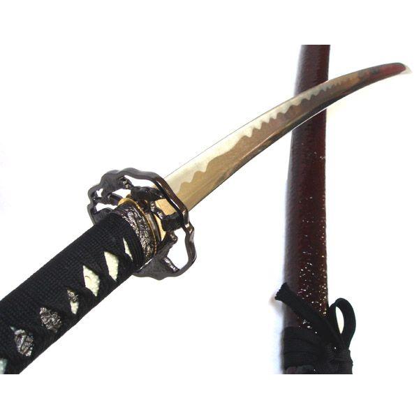 居合用模造刀 大刀 真剣き拵え 亜鉛ダイキャストクロームメッキ刀身 上総介兼重風 居合用模造刀 大刀 真剣き拵え 亜鉛ダイキャストクロームメッキ刀身