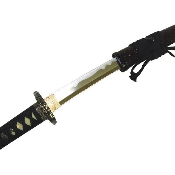 居合用模造刀 大刀 真剣き拵え 亜鉛ダイキャストクロームメッキ刀身 上総介兼重風 居合用模造刀 大刀 真剣き拵え 亜鉛ダイキャストクロームメッキ刀身