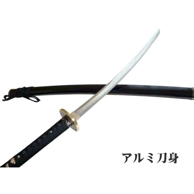維新の志士 坂本龍馬拵え 彫金風鍔（模造刀） 【掛け台付】 : uk-30st 