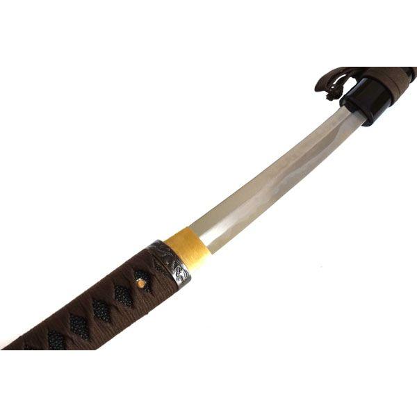 モ*ー様 模造刀 刀 約99cm 拵え 刀袋付き 刀装具 刀剣 楽天市場】模造刀 美術刀 黒斬剣 艶桜 大刀 刃紋入り刀身 メッキ