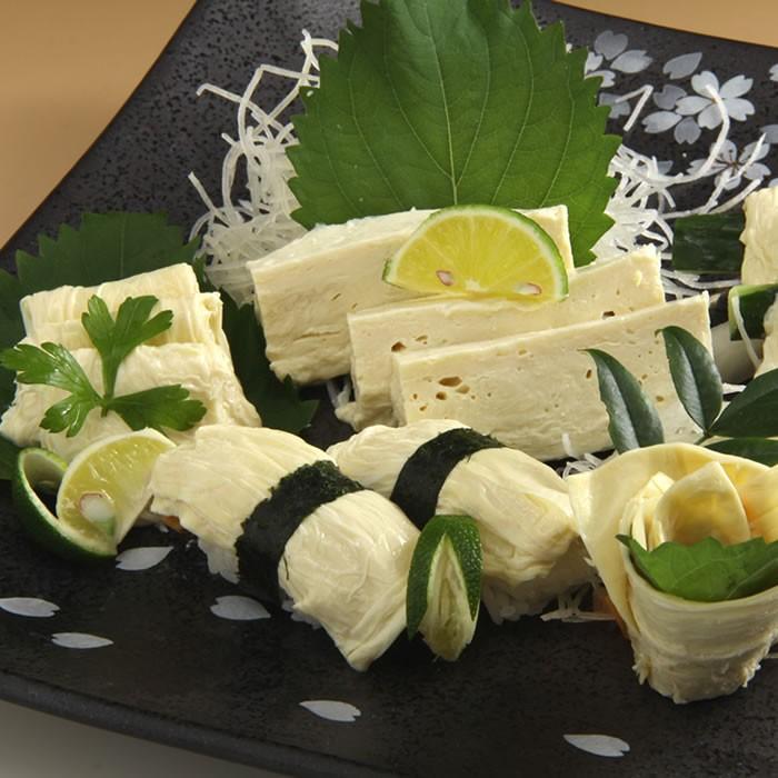 ゆば 五大 山梨県 身延町 生ゆば 国産大豆 ギフト ゆば 3種詰合せ （角ゆば×1 しだれゆば×1 結びゆば×1） お中元 夏ギフト |  | 02