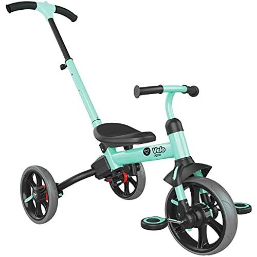 三輪車 自転車 手押し棒付き キックバイク ペダル付き 3段階変形 トライク 3in1 子供用 変身バイク 1歳 2歳 3歳 4? Velo