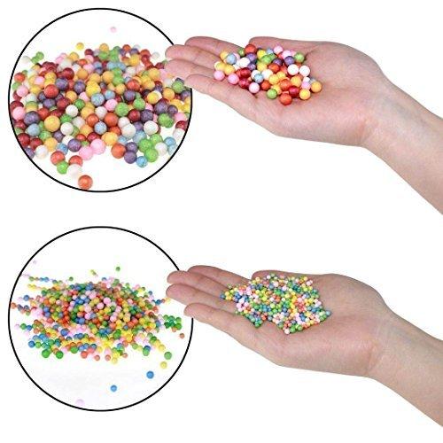 Jiudam 105個 スライム キット Diy 材料 セットおもちゃ 手作り スライム用 ビーズ 発泡スチロール 金魚鉢ビーズ 果物切片 カラフルフ S 0923 Shopwin Win 通販 Yahoo ショッピング