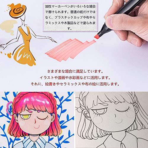 マーカーペン 水彩筆 イラスト マーカー 油性 セット 2種類のペン先 太字 細字 学生 168本 S 0613 Shopwin Win 通販 Yahoo ショッピング