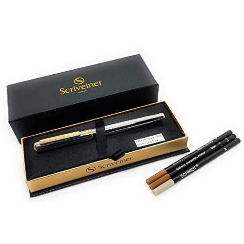 ドイツ Scriveiner 社製 高級 ローラーボールペン 中字 0 7mm 付属の予備のリフィル１本 0 7mm Schmidt Blac S 0916 Shopwin Win 通販 Yahoo ショッピング