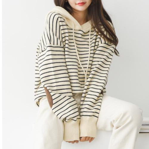 パーカー カットソー レディース ボーダー 体型カバー デート フェミニン カジュアルコーデ Spintheearth 通販 Yahoo ショッピング