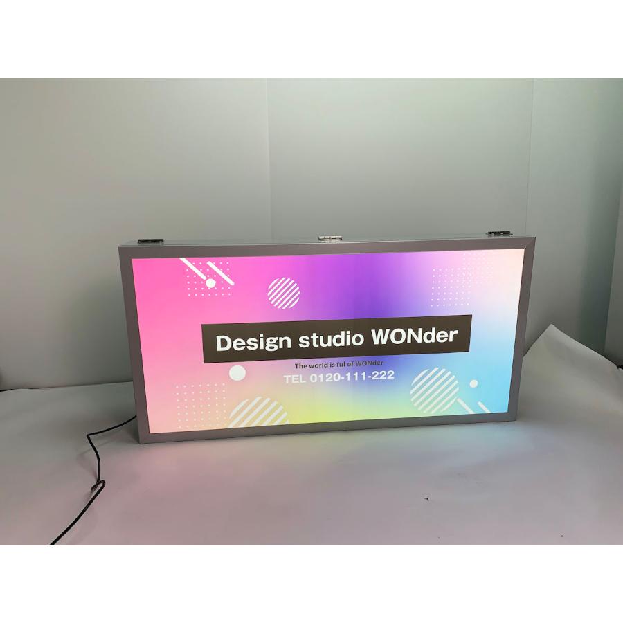 ファサード看板 FFシート 電飾看板 ユニット完成品 正面入り口看板