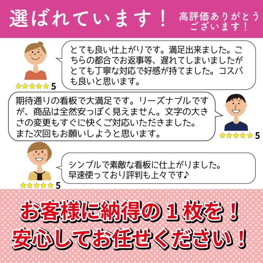 教室看板 生徒募集中看板  教室名自由記載  書体明朝体 プレート看板 アルミ複合板  穴あけ無料 屋外対応｜shopwonder｜10