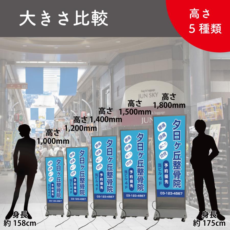 スタンド看板 LED電飾立て看板 デザイン込み 飲食店 キャバクラ