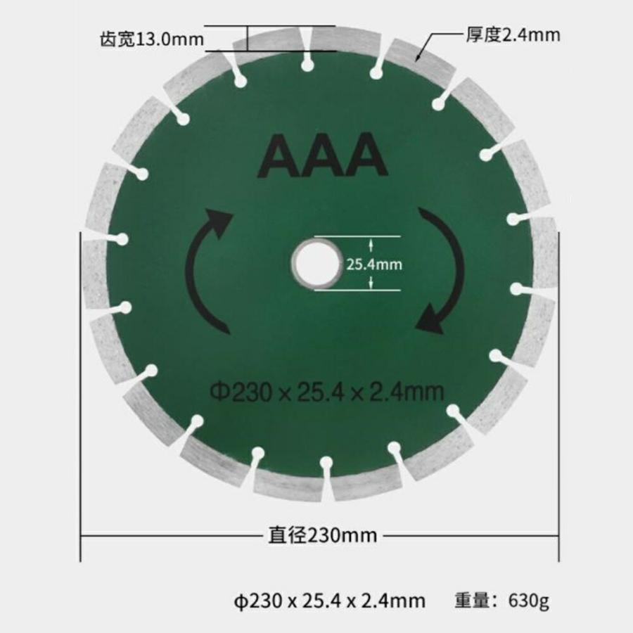 ShopXJ (エックスジェー) ダイヤモンドカッター 3枚セット ディスク