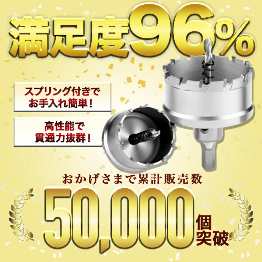 超硬ドリル約3キロ26本セット (D10 25本　D8 1本)未使用 Amazon.co.jp: Vearter 10本組 16-53mm ホールソーキット 超硬