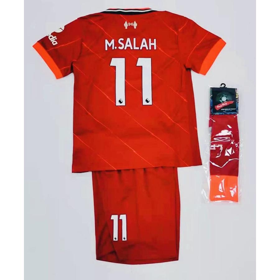 新作入荷 サッカー フットサル サラー ユニフォーム 上下セット 子供用 リバプール ホーム Salah モハメド サラー 背番号11 レプリカ ジュニア ユニフォーム Gvオリジナ Www Threeriversofs Com