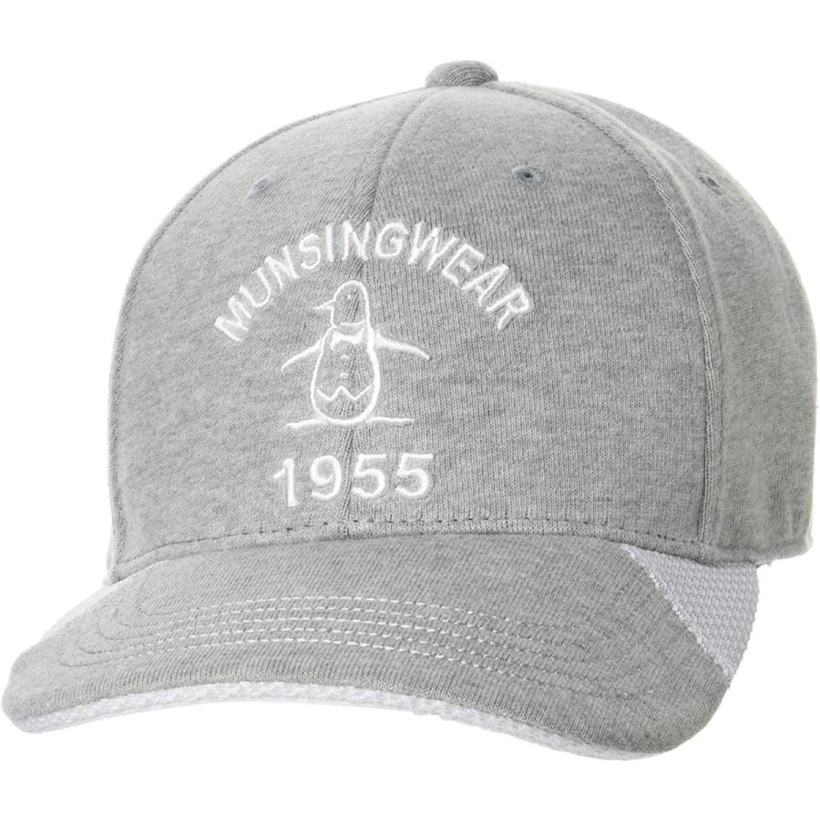 マンシングウェア 22年春夏モデル ゴルフ キャップ キャップ 帽子 イオニア Free 抗菌 サイズ Free メンズ Gy00 グレー ショップy858